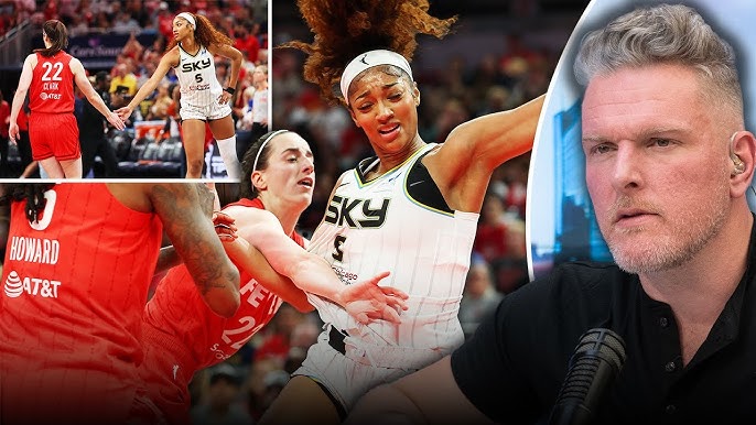 Caitlin Clark Facing Criticism After Foul On Angel Reese; Drama Hurting The  WNBA? | Pat McAfee Show