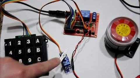 The 4x4 Matrix Keypad Processor Set   Full Video Manual