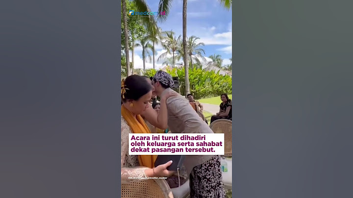 JELANG MENIKAH, LUNA MAYA DAN MAXIME BOUTTIER JALANI SIRAMAN