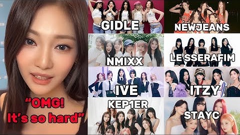 aespa Ningning names her biases in 4th gen girl groups (ft. BLACKPINK)