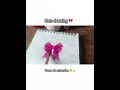 Cute painting - watercolour 💗🎀 #art #watercolor #easy #subscribe #shorts