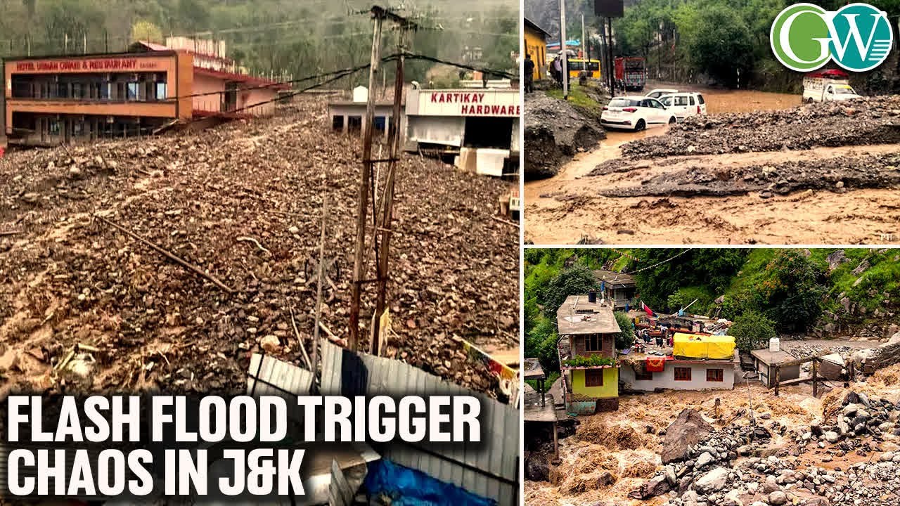 J&K: 3 DEAD OVER 100 RESCUED AFTER CLOUDBURST TRIGGERS FLASH FLOOD ...