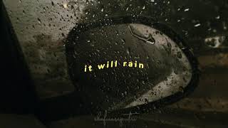 it will rain - bruno mars (slowed down) with lyrics||song tiktok