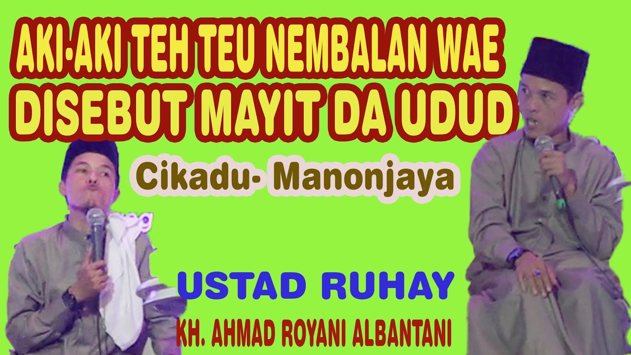 Ustad Raja USTAD SI RAJA LUCU PINTER NYANYI INDIA - USTAD RUHAY - YouTube