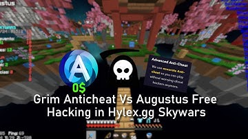 Hacking in Hylex.gg w/Augustus Free - Best server to hack on in Grim Anticheat