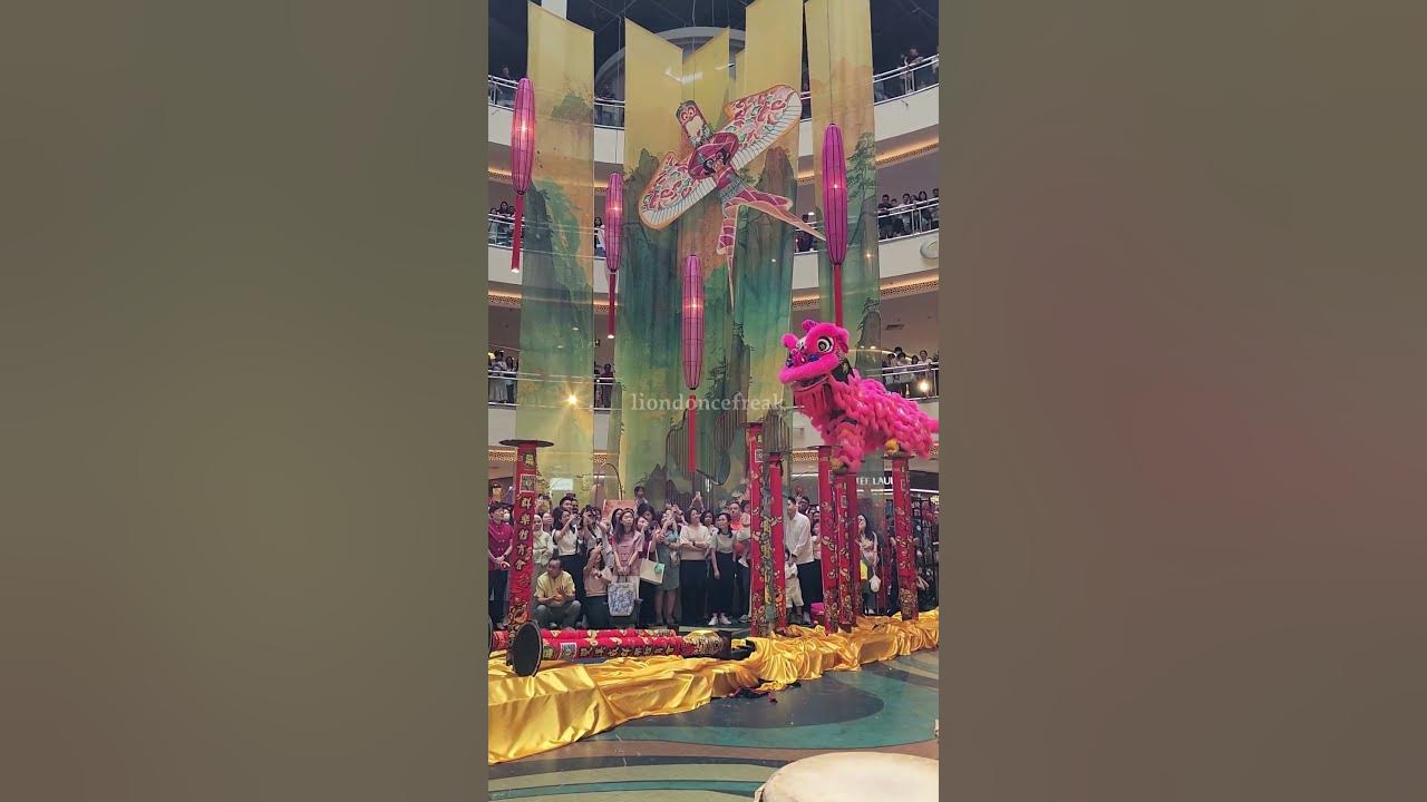 Most viral #liondance performance of CNY 2025! Lion leaps over a 3.2m gap after poles fall! Most viral #liondance performance of CNY 2025! Lion leaps over a 3.2m gap after poles fall!