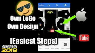 How to make your OWN kit in dream league soccer 2019(OWN logo and design)[Major Dominates] screenshot 3