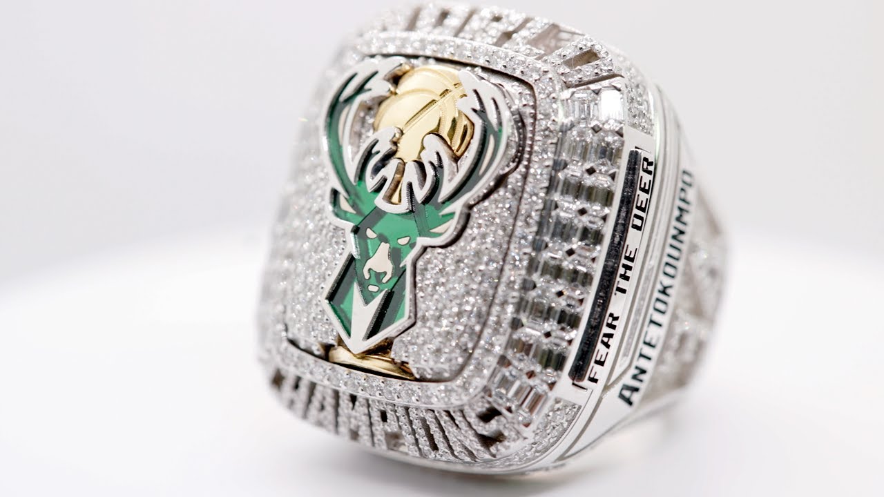 See the Milwaukee Bucks 2021 NBA Championship rings