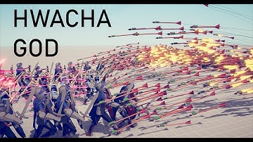 HWACHA GOD vs 10x EVERY UNITS ► EVERY GOD ► 1000 ARROWS ► TABS ► Totally Accurate Battle Simulator