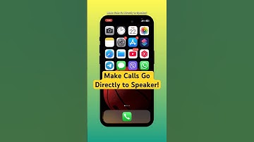 Hands‑Free Calling: Always Speaker Option! #iphone #shorts