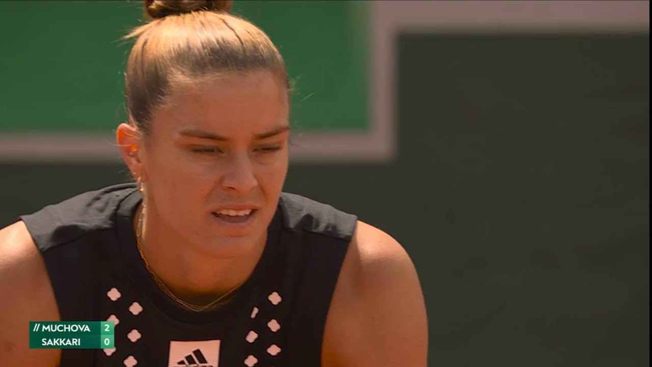 RG Live: Sakkari knocked out by Muchova - Roland-Garros - The ...