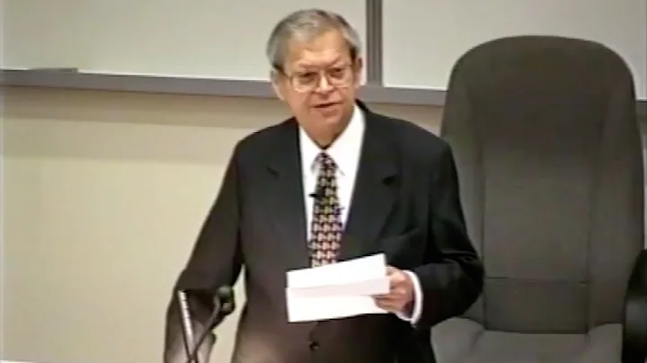 Peace Lecture 2004 - The Right  Honourable David L...