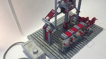 Fischer Technik 1: marble lift