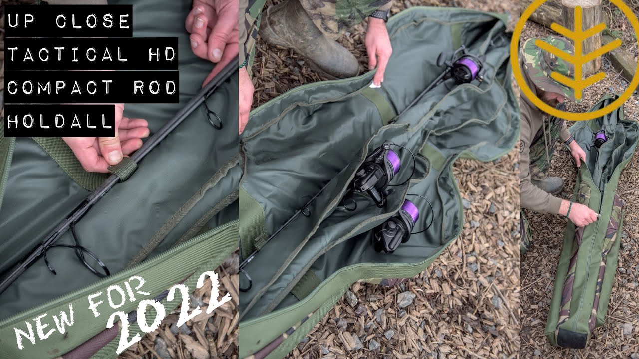 Up Close 𝗘𝗫𝗖𝗟𝗨𝗦𝗜𝗩𝗘, NEW for 2022 Tactical HD Compact 3 Rod  Holdall