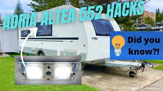 Adria Altea 552pk Sport Quick Tip  I Never Knew It Did This