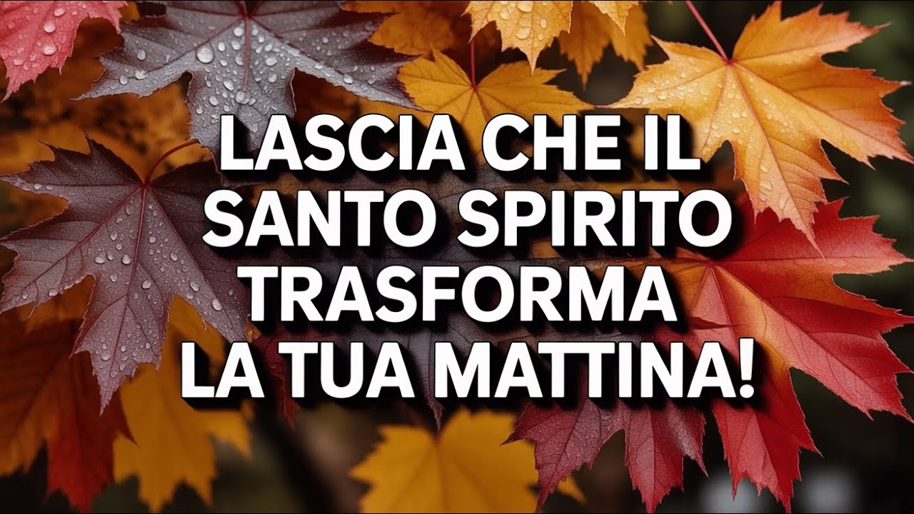 Trasforma la Tua Mattina: Una Potente Preghiera Benedetta per Invocare il Santo Spirito