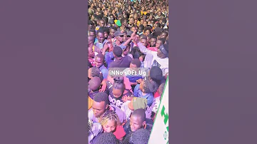 Feffe Bussi Performaing At Kyambogo University Freshers Ball 2024 