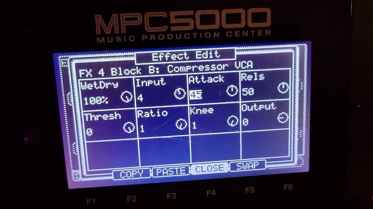 How to Access and Save The Effects on The MPC 5000