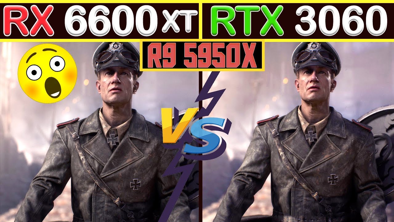 RX 6600 XT VS RTX 3060 | RYZEN 9 5950X - TEST IN 10 GAMES - YouTube