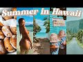 SUMMER DAYS IN HAWAII: secret beach, places to eat in Oahu (Poke, Malasadas) & Oahu Botanical Garden