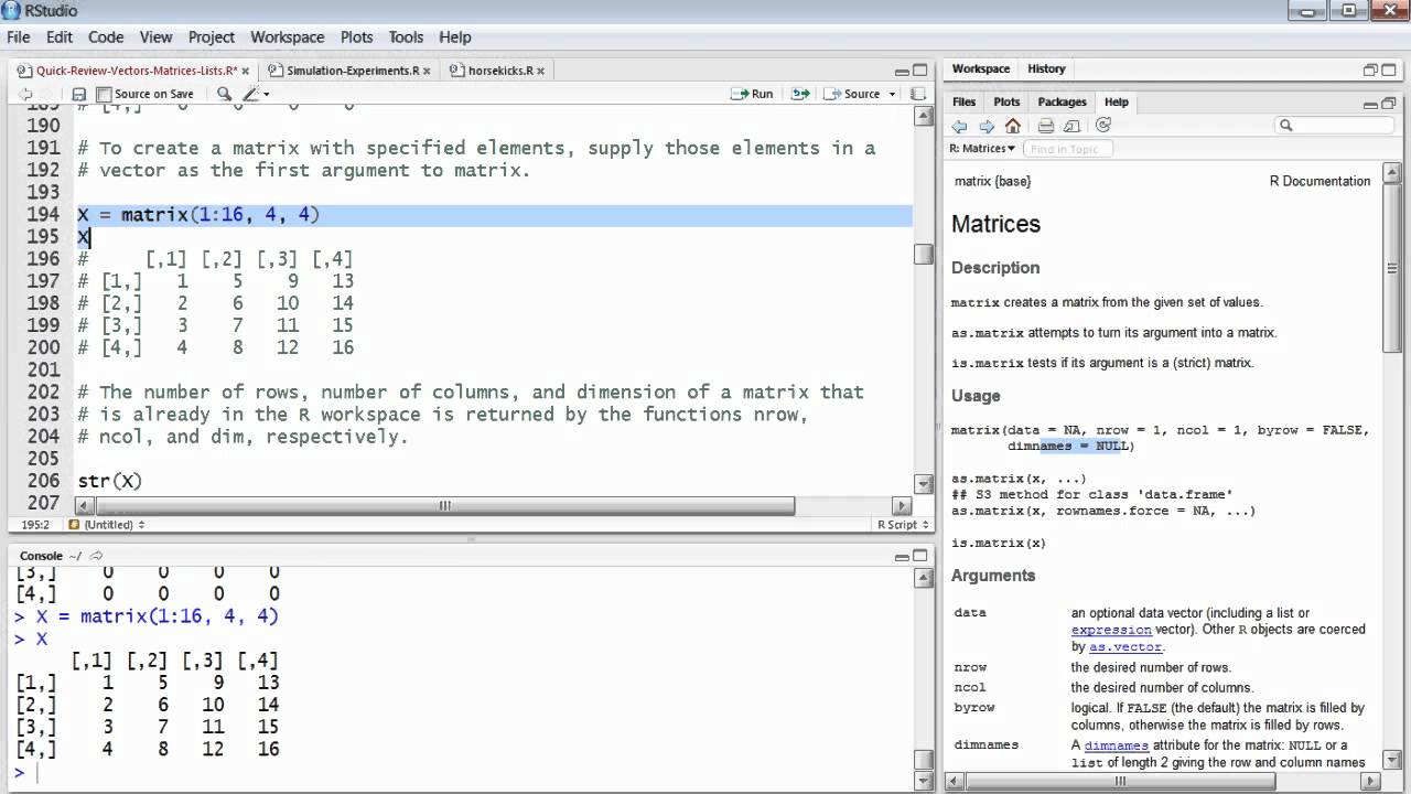 R Programming For Simulation And Monte Carlo Methods Day 1 Of 10 Part 2 YouTube