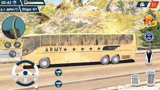 Offroad Army Bus Simulator 2019: New Bus Simulator - Android GamePlay 3D screenshot 4