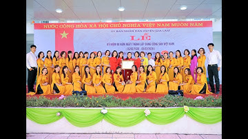 LỄ ĐÓN TRƯỜNG CHUẨN QUỐC GIA TRƯỜNG MN BÁT TRÀNG - Full HD @hangshino