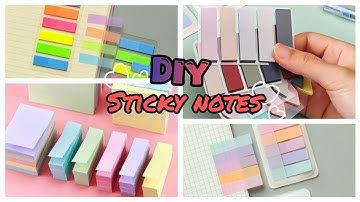 DIY Cute Sticky Notes Making at Home ✨📒 | Easy Paper Craft