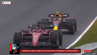 Red Bull se culpa por pleito entre Checo Pérez y Verstappen en el GP de Brasil