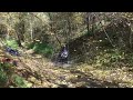 Ride through brook on KTM 690 enduro