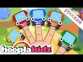 HooplaKidz Russian | Автобус пальчиковый семейный | Детские стишки и детские песни | детская поэма