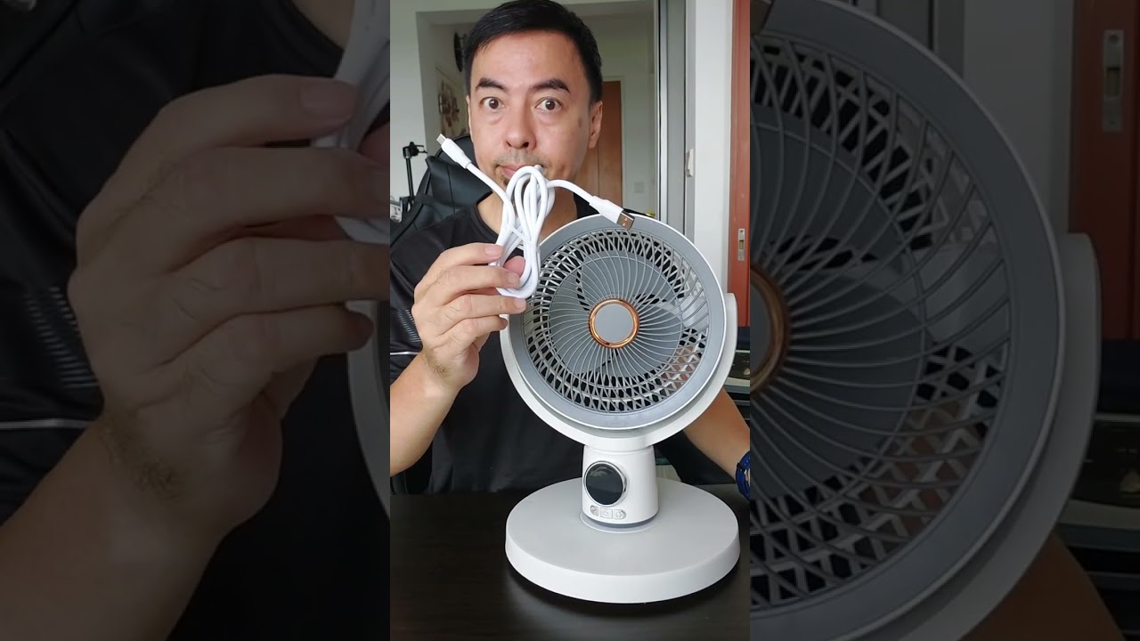 Cordless Air Circulator Fan - YouTube