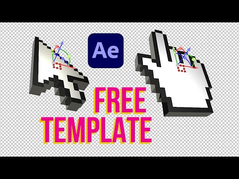 Free 3D Mouse Pointer In After Effects - no plug-ins! [FREE DOWNLOAD]