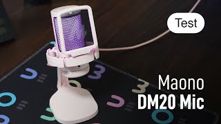 Maono GamerWave DGM20 USB RGB Gaming Microphone Review