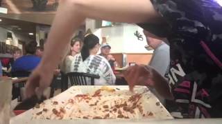 Cinco de mayo Under two minutes 5 lb burrito in one min 37 seconds