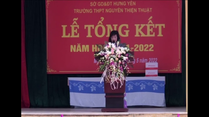 Diễn văn tổng kết năm học trường thcs