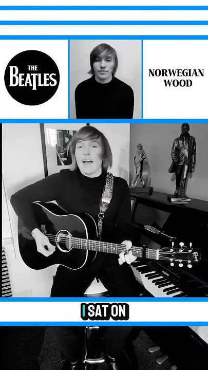THE BEATLES 'NORWEGIAN WOOD' ACOUSTIC GUITAR COVER BY LOGAN PAUL MURPHY #thebeatles #beatlescover