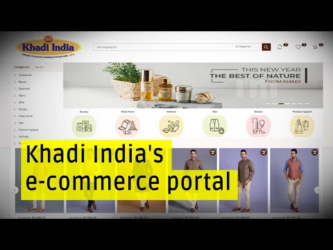 Khadi India's official e-commerce portal ekhadiindia.com launched