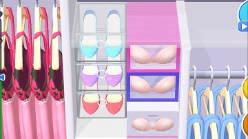 Closet Organizer - All Levels Gameplay Android, iOS