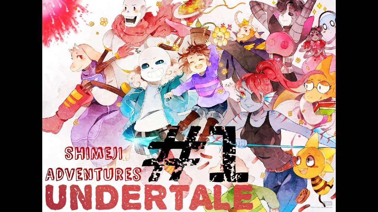 UNDERTALE Shimejis Adventures 1 Hanten Peji YouTube