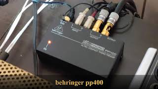 {MUSIC} PHONO-AMP Behringer PP400