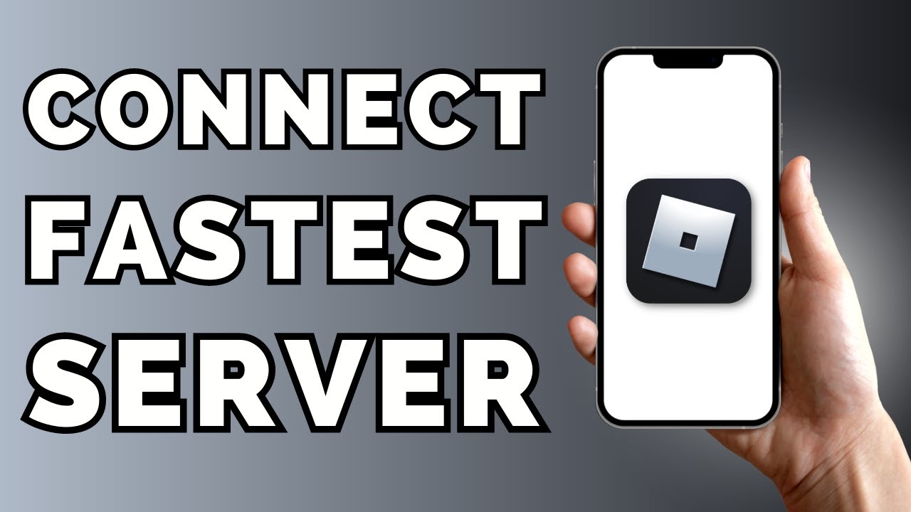 How to Connect to The Fastest Server on Roblox! (Easy) 