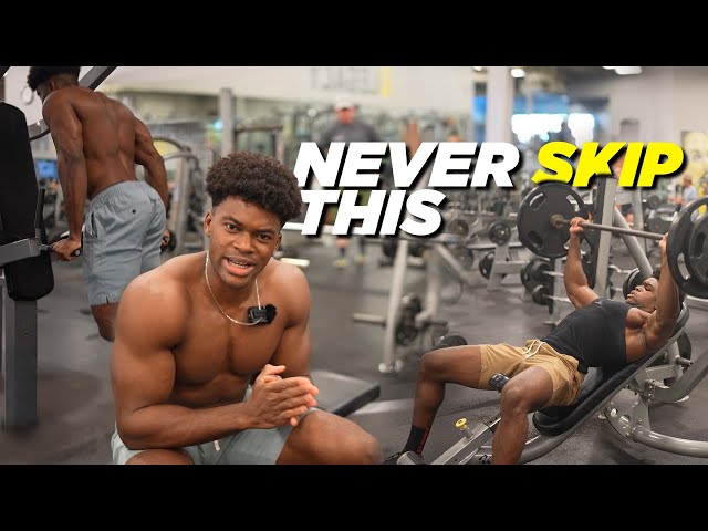 CHEST EXERCISES I NEVER SKIP - Marvin Achi