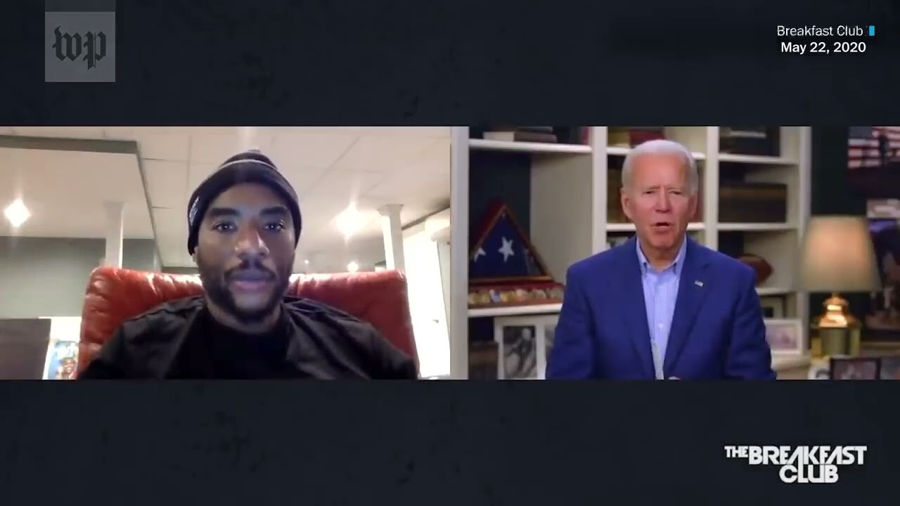 "YOU AIN'T BLACK" Joe Biden