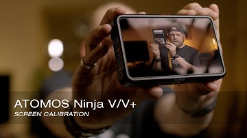 HOW TO calibrate Atomos Ninja V/V+ Screen | Get rid of the green cast