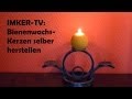 Imker-TV: Kugelkerzen aus BIENENWACHS selbst herstellen