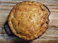 Apple Pie in a Lodge Cast Iron Pie Plate (Unboxing Review)