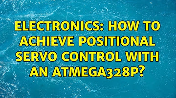Electronics: How to achieve positional servo control with an Atmega328P?