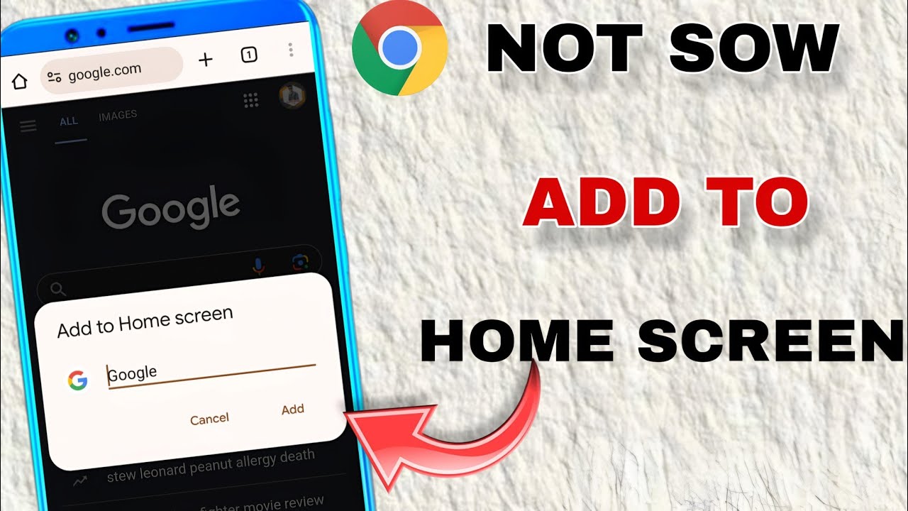 Add To Home Screen Not Working App Icon Not Showing On Phone Screen add-to-home-screen-not-working-app-icon-not-showing-on-phone-screen