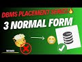 3 Normal Form | Database Management System Complete Course | True Engineer